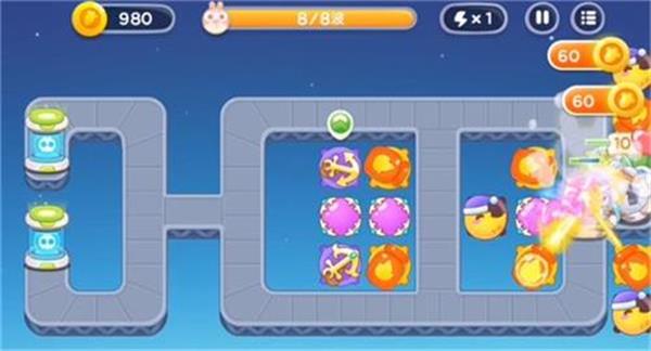 《保衛蘿卜4》太空穿越第4關滿星攻略