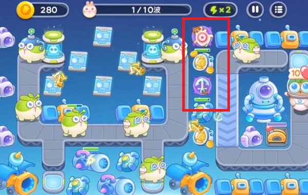 《保衛蘿卜4》太空穿越第9關滿星攻略