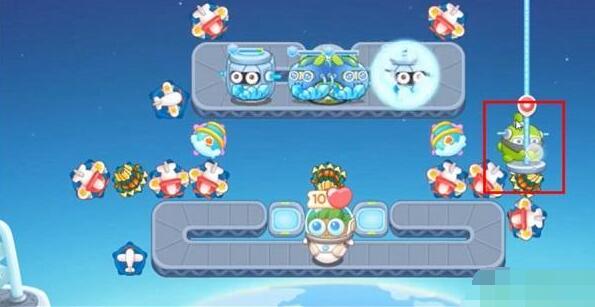 《保衛蘿卜4》太空穿越第28關滿星攻略