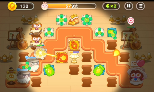 《保衛(wèi)蘿卜4》阿波尼克號第8關(guān)滿星通關(guān)攻略