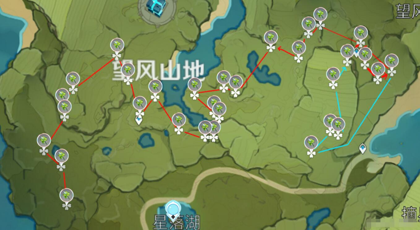 原神薄荷位置匯總分享分布圖