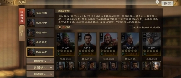手游攻略-三國志戰棋版陣容搭配一覽！