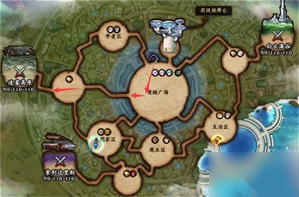 dnf迷霧高原區域前置任務領取位置路線