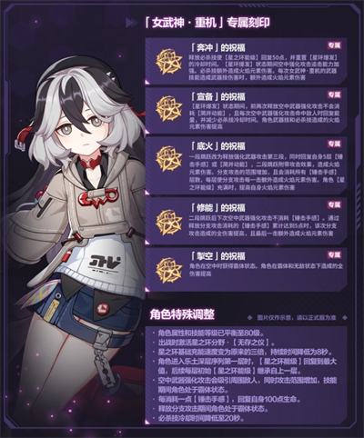 崩壞星穹鐵道女武神重機專屬刻印是什么