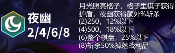 云頂之弈手游S11夜幽羈絆效果怎么樣