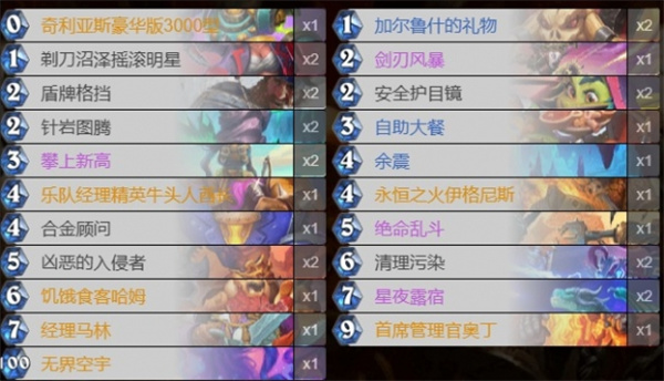 爐石傳說奧丁戰卡組代碼是什么