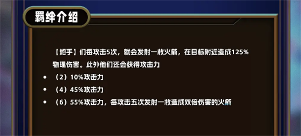 云頂之弈s13炮手羈絆介紹