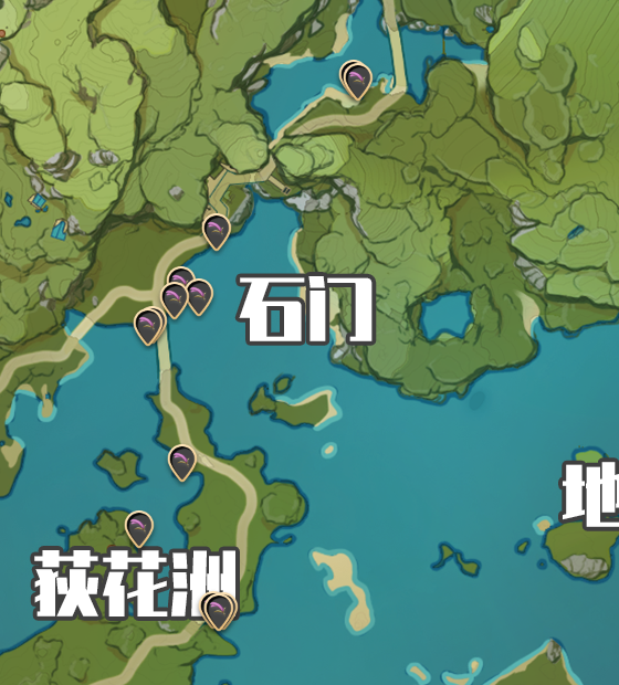 《原神》馬尾采集地點分享