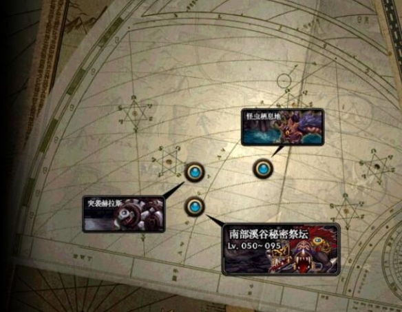 《地下城與勇士：起源》格蘭之森山麓位置介紹