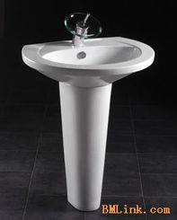 威麗莎陶瓷實(shí)業(yè)立柱盆 現(xiàn)代衛(wèi)浴的優(yōu)雅與實(shí)用結(jié)合